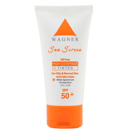 کرم ضد آفتاب رنگی SPF 50 واگنر