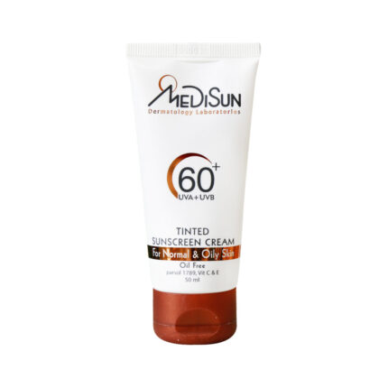 ضد آفتاب رنگی چرب spf60 مدیسان